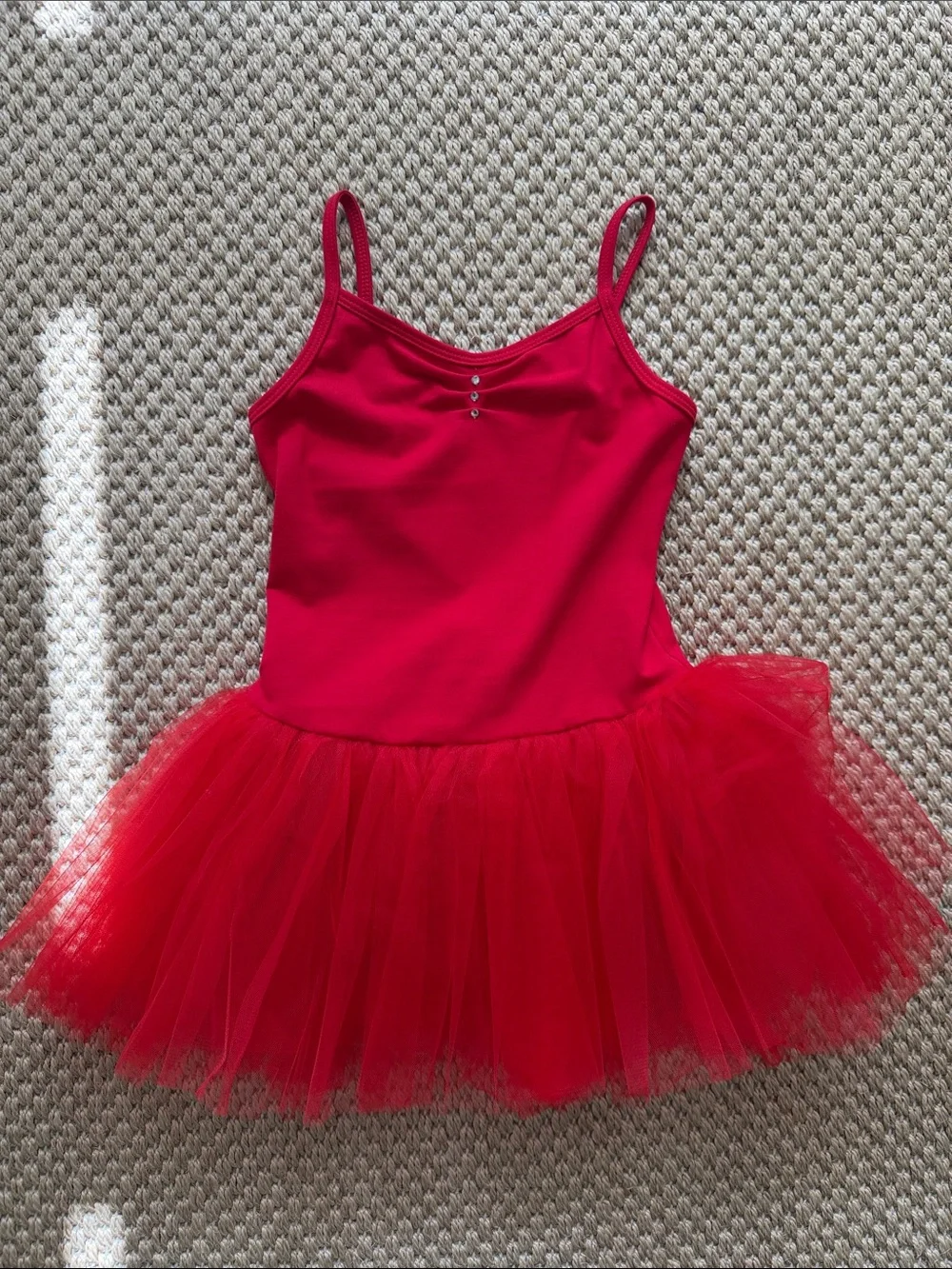 Valchirly Red Tulle Ballet Dress Kids Costume - Classic Tutu size 6